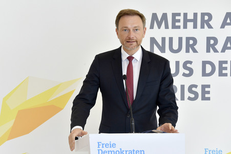 Pressestatement der FDP in Berlin