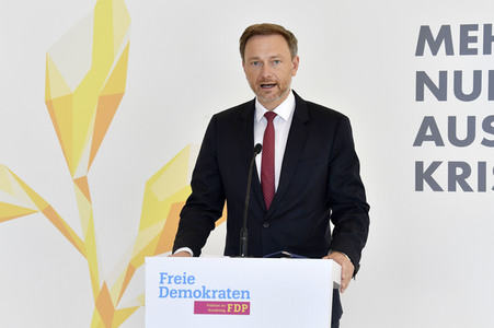 Pressestatement der FDP in Berlin