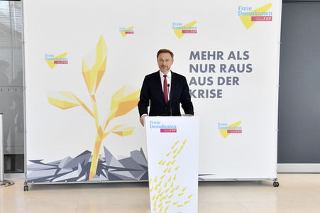 Pressestatement der FDP in Berlin