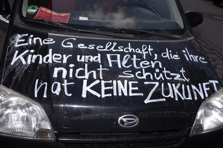 Demonstration gegen die bundesweite Verschärfung des Infektionsschutzgesetzes in München