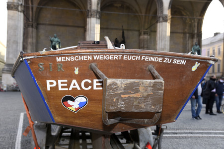 Demonstration gegen die bundesweite Verschärfung des Infektionsschutzgesetzes in München