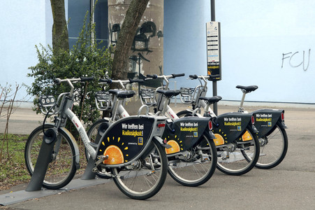 Symbolfoto Bikesharing Edeka Nextbike