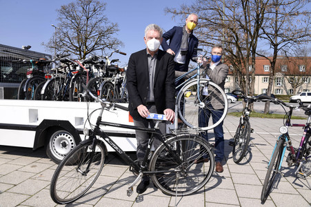 Startschuss für 'Park+Bike' in München