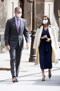 Die spanischen Royals besuchen das Instituto Cervantes in Alcalá de Henares