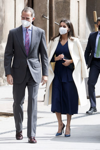 Die spanischen Royals besuchen das Instituto Cervantes in Alcalá de Henares