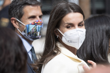 Die spanischen Royals besuchen das Instituto Cervantes in Alcalá de Henares