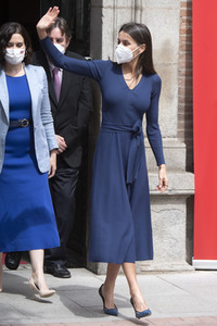 Die spanischen Royals besuchen das Instituto Cervantes in Alcalá de Henares