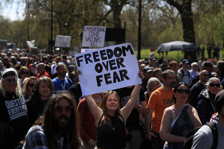 Corona-Demo in London