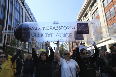 Corona-Demo in London