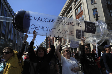 Corona-Demo in London