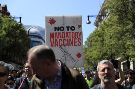 Corona-Demo in London