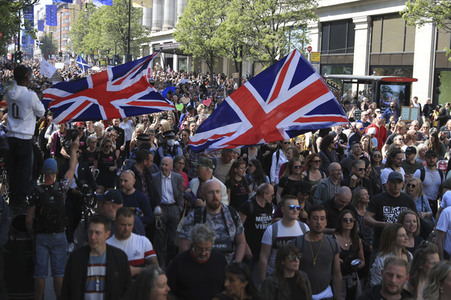 Corona-Demo in London