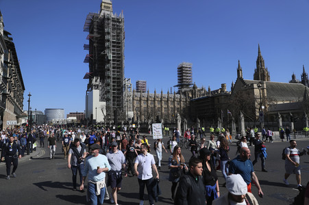Corona-Demo in London