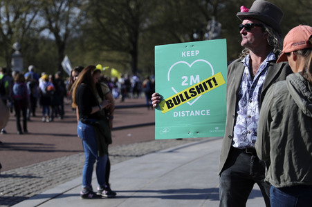Corona-Demo in London