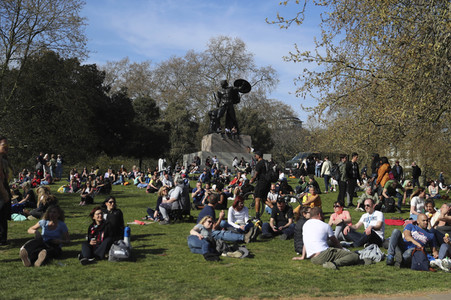 Corona-Demo in London