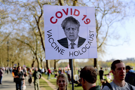 Corona-Demo in London