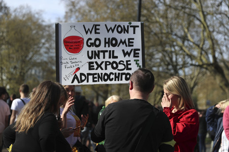 Corona-Demo in London