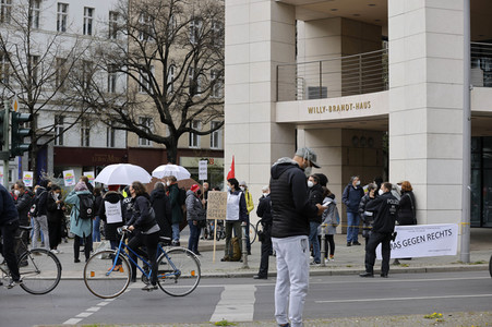 Demonstrationen in Berlin
