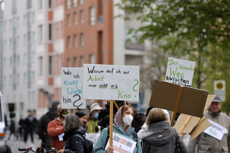 Demonstrationen in Berlin