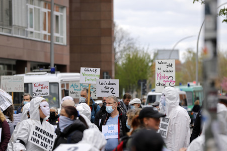 Demonstrationen in Berlin