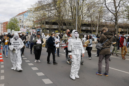 Demonstrationen in Berlin