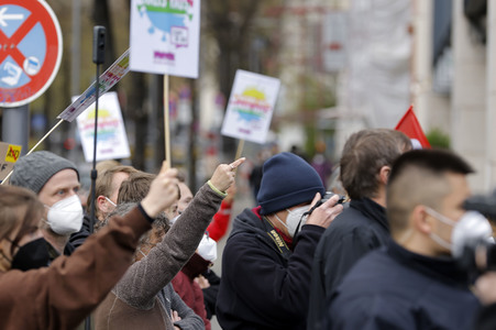 Demonstrationen in Berlin