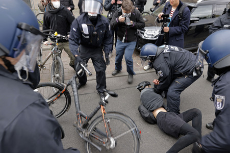 Demonstrationen in Berlin