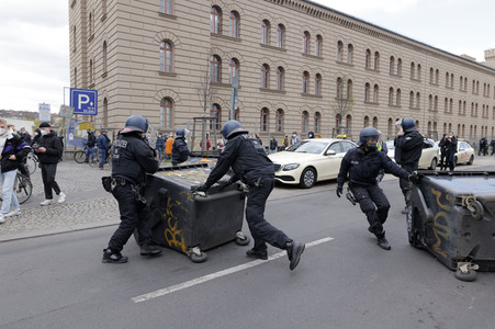 Demonstrationen in Berlin