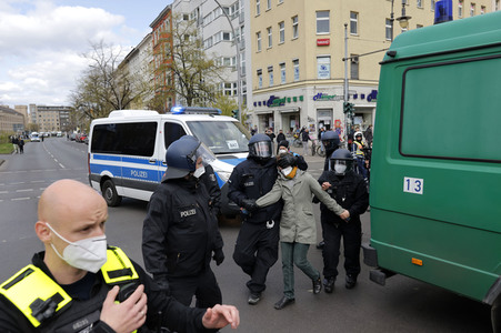 Demonstrationen in Berlin