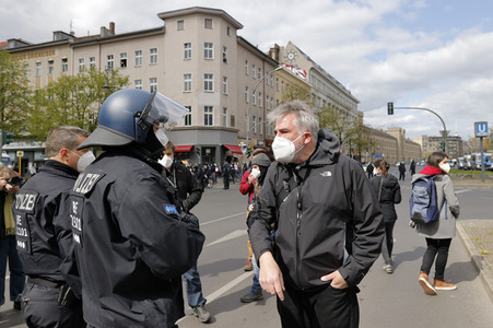 Demonstrationen in Berlin