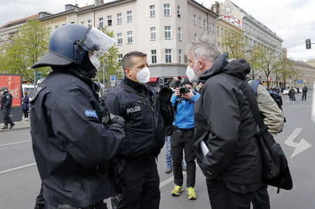 Demonstrationen in Berlin