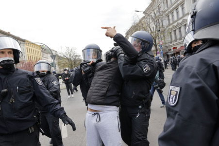 Demonstrationen in Berlin