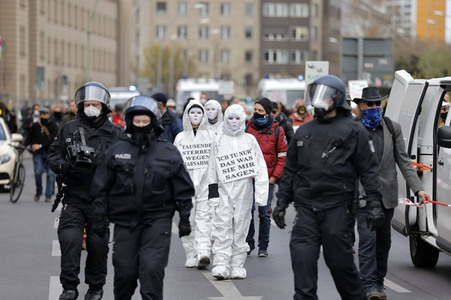 Demonstrationen in Berlin
