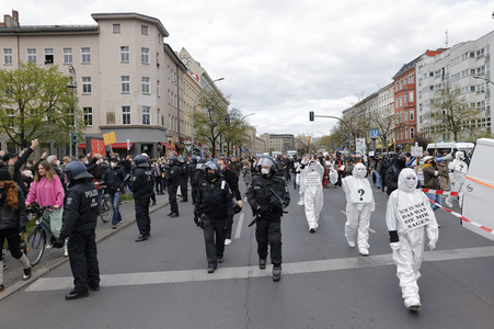 Demonstrationen in Berlin