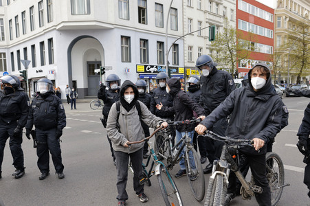 Demonstrationen in Berlin