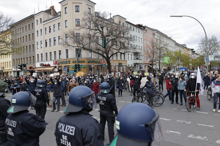 Demonstrationen in Berlin