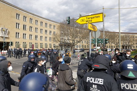 Demonstrationen in Berlin