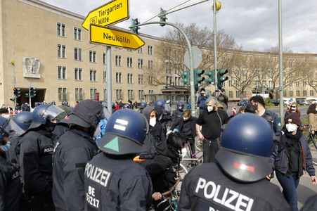 Demonstrationen in Berlin