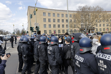Demonstrationen in Berlin
