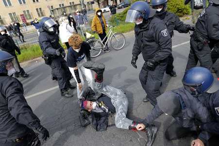 Demonstrationen in Berlin