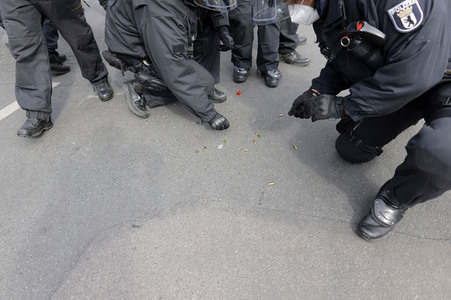 Demonstrationen in Berlin