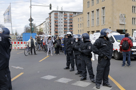 Demonstrationen in Berlin