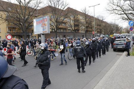 Demonstrationen in Berlin