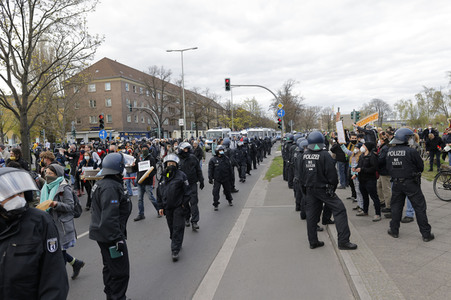 Demonstrationen in Berlin