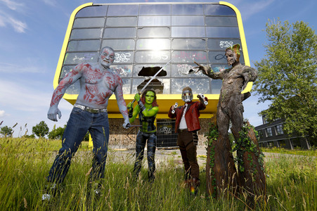 'Tag der Superhelden / National Superhero Day'-Bodypainting
