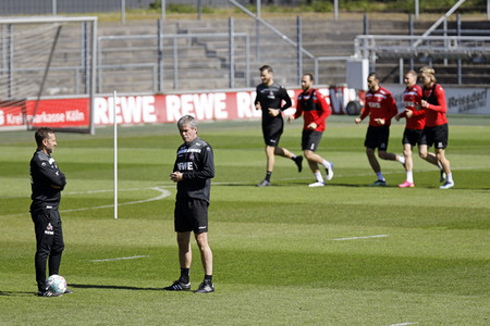 Training des 1. FC Köln