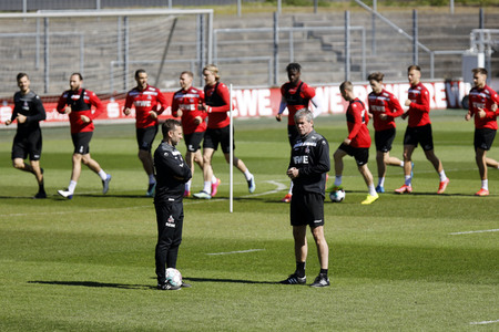 Training des 1. FC Köln