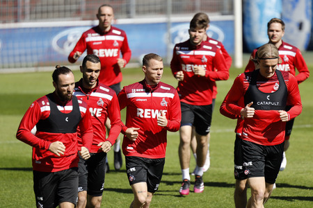 Training des 1. FC Köln