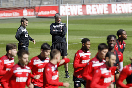 Training des 1. FC Köln