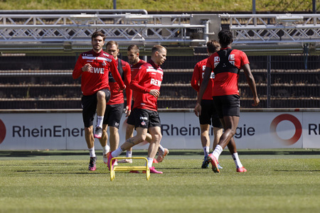 Training des 1. FC Köln